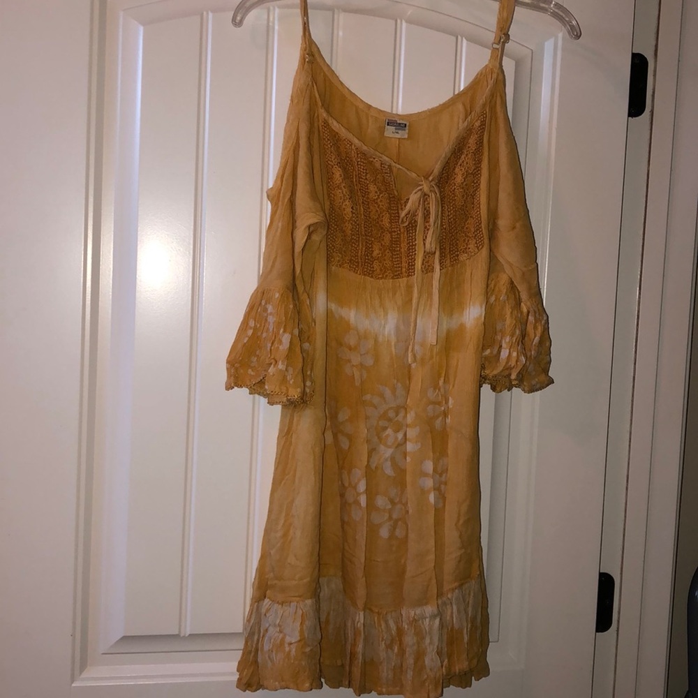 Yellow / Light Orange Summer Dress